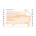 SEPA-Zahlschein, 2-fach, endlos, mit Eindruck