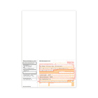 SEPA-Zahlschein, DIN A4, mit Eindruck