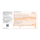 SEPA-Zahlschein, DIN lang, mit Eindruck und Bezahlcode