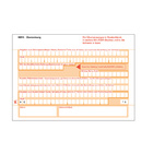 SEPA-Überweisung, 1-fach, neutral (mit festen Staffelgrößen)